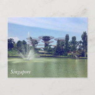 Hälsning från Singapore Vykort