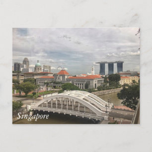 Hälsning från Singapore Vykort