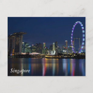 Hälsning från Singapore Vykort