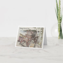 Hälsning från Sjö-kortet Kort