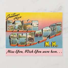 Hälsning från Sjö Sunapee Vykort