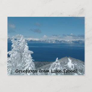 Hälsning från Sjö Tahoe! Vykort