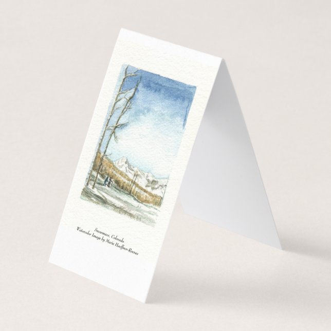 Hälsning från Snowmass Colorado Kort (Framsida)