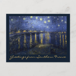 Hälsning från södra Frankrike Vykort