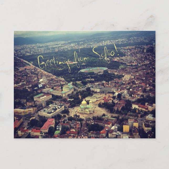 Hälsning från Sofia Vykort (Framsida)