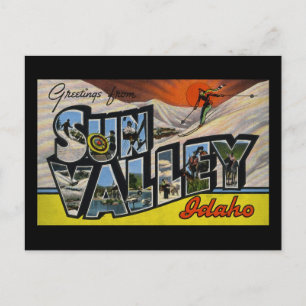 Hälsning från Sol Valley Idaho Vykort
