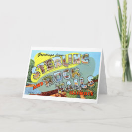 Hälsning från Sterling- och Sten-anläggningar, Ill Kort