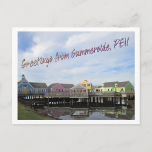 Hälsning från Summerside, PEI! Vykort
