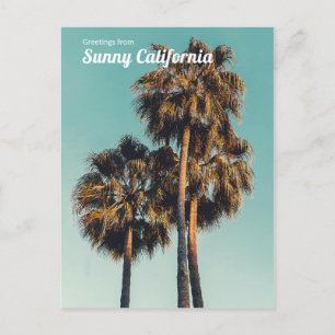 Hälsning från Sunny California Helg Vykort