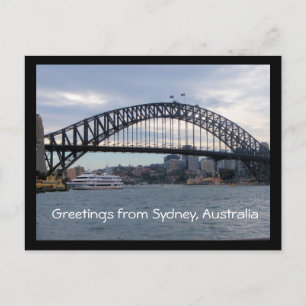 Hälsning från Sydney, Australien, vykort