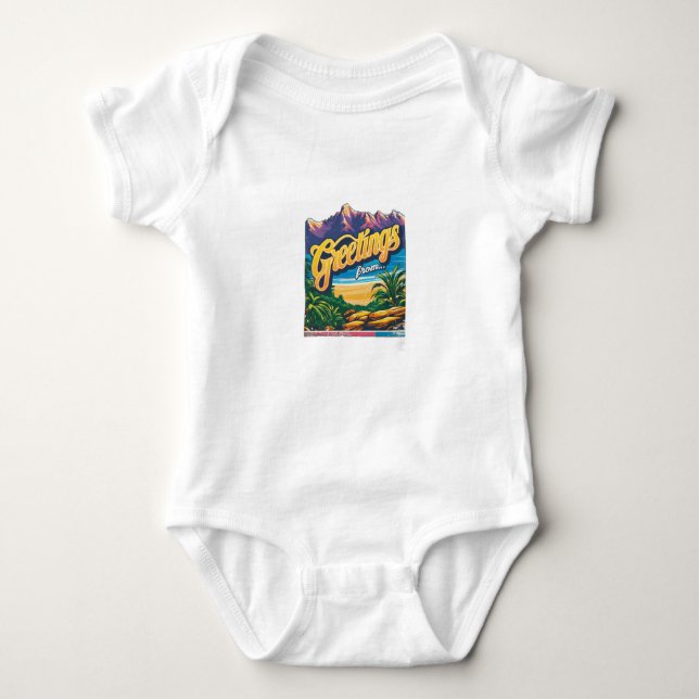 Hälsning från t shirt (Framsida)