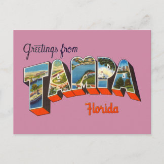 Hälsning från Tampa, Florida Vykort