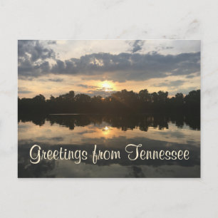 HÄLSNING FRÅN TÄNDNINGSOMRÅDET sjö Vykort
