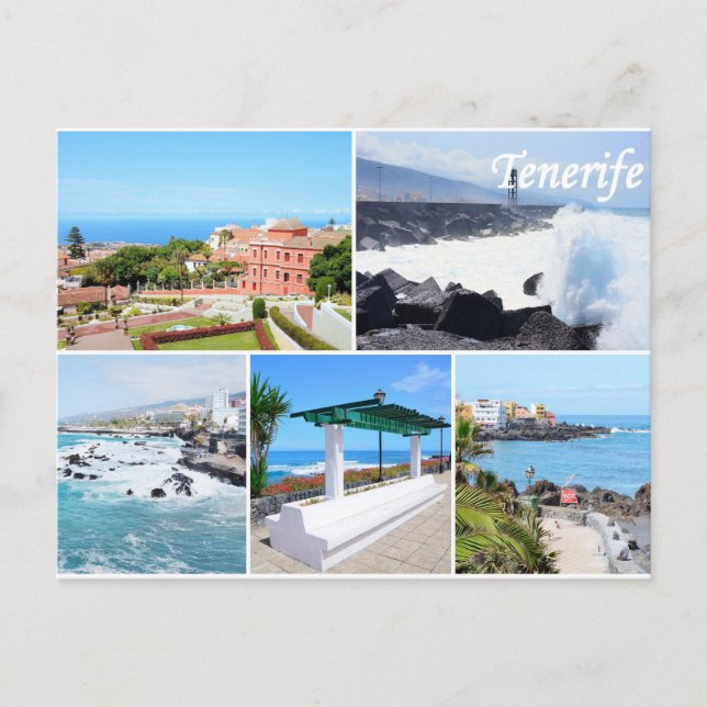 Hälsning från Tenerife-vykort Vykort (Framsida)