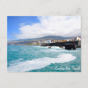 Hälsning från Tenerife-vykort Vykort