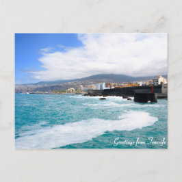 Hälsning från Tenerife-vykort Vykort