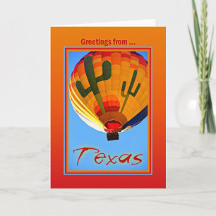 Hälsning från Texas Kort