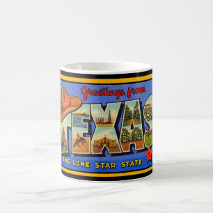 Hälsning från Texas Lone Star State Kaffemugg