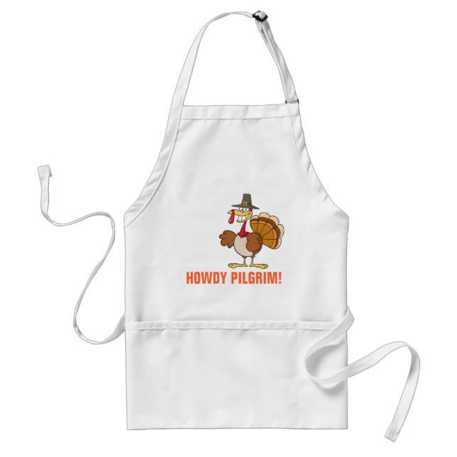Hälsning från Thanksgivingen i Turkiet Förkläde (Framsidan)