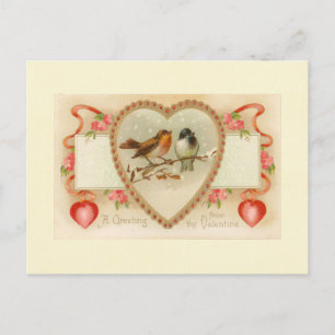 Hälsning från Thy Valentine Helg Vykort