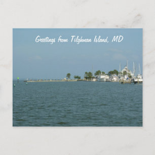 Hälsning från Tilghman Island, MD Vykort