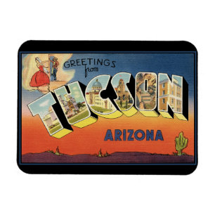 Hälsning från Tucson Arizona Magnet