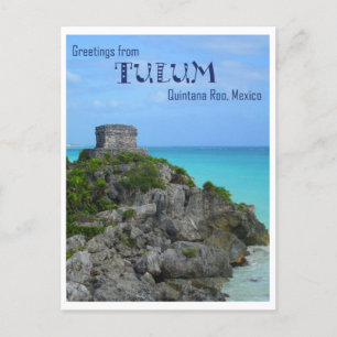 Hälsning från Tulum Vykort