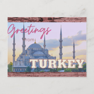 Hälsning från Turkiet Helg Vykort