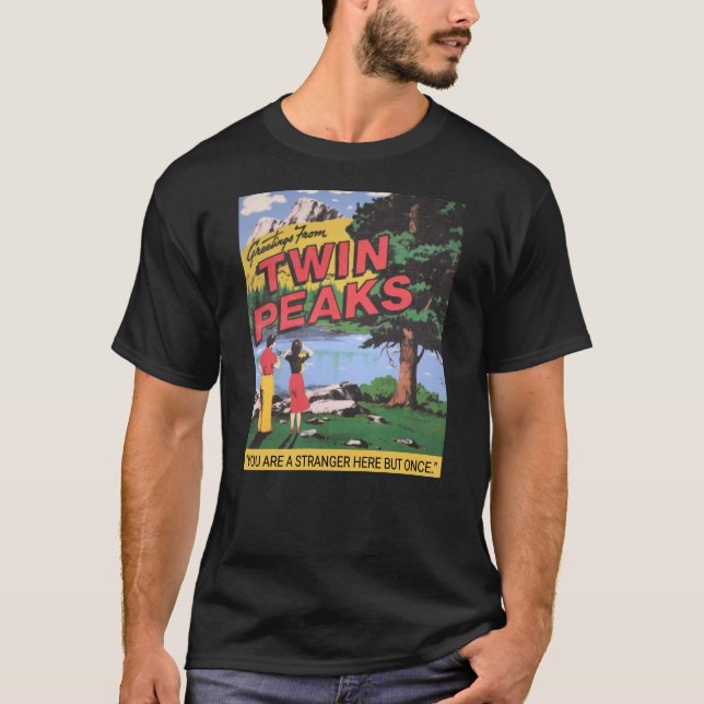 Hälsning från Twin Peaks Washington Graphic T Shirt (Framsida)