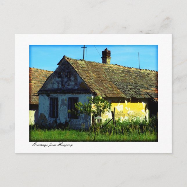 Hälsning från Ungern Vykort (Framsida)