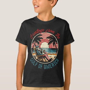 Hälsning från USA:s Bukt, Farbror Sam M T Shirt