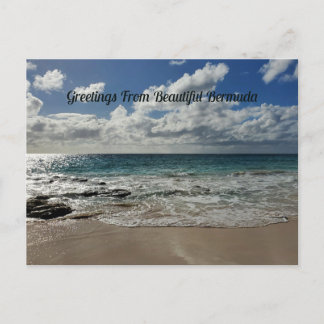 Hälsning från vackra Bermuda Beach Vykort