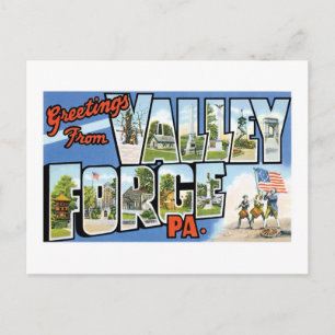 Hälsning från Valley Forge, PA Vykort
