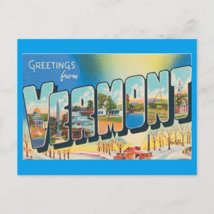 Hälsning från Vermont Vykort
