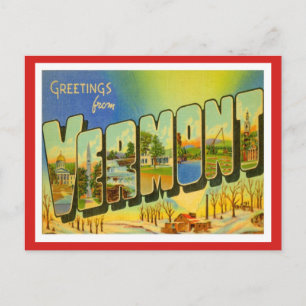 Hälsning från Vermont Vykort
