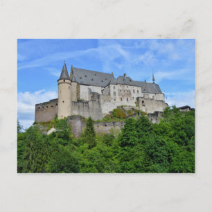 Hälsning från Vianden Castle! Vykort
