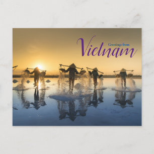 Hälsning från Vietnam vykort