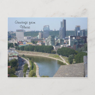 Hälsning från Vilnius Vykort