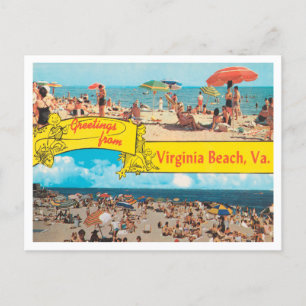 Hälsning från Virginia Beach, Virginia Travel Vykort