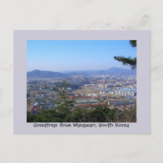 Hälsning från Waegwan, Sydkorea Vykort