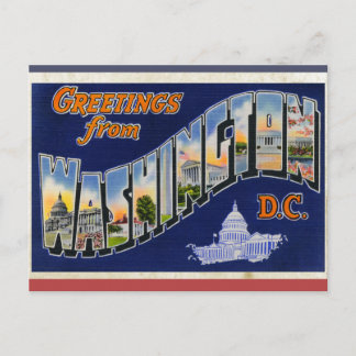 Hälsning från Washington DC! Vykort