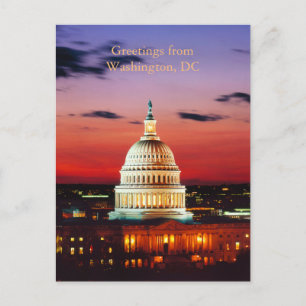 Hälsning från Washington, DC Vykort