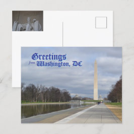 Hälsning från Washington, DC Vykort