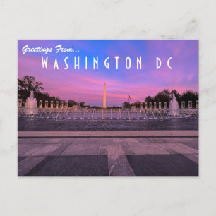 Hälsning från Washington DC-vykort Vykort