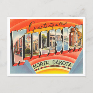Hälsning från Williston, North Dakota Travel Vykort