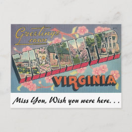 Hälsning från Winchester, Virginia Vykort
