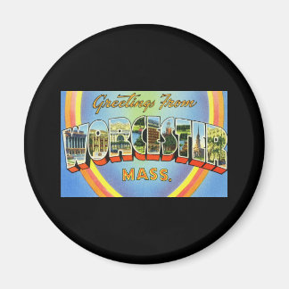 Hälsning från Worcester Massachusetts Magnet