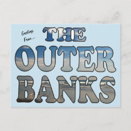 Hälsning från yttre Banker Vykort