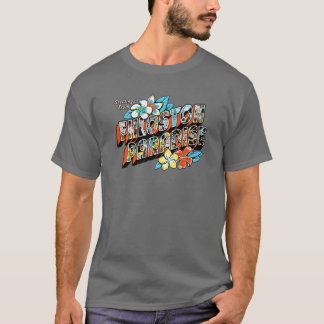 "Hälsning from Fhloston Paradise" vykort Stil T Shirt