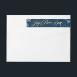 Hälsning-Helgdag-adressetikett Etikettband<br><div class="desc">Design © Berry Berry Sweet { www.berryberrysweet.com }. Matchningskort finns.</div>